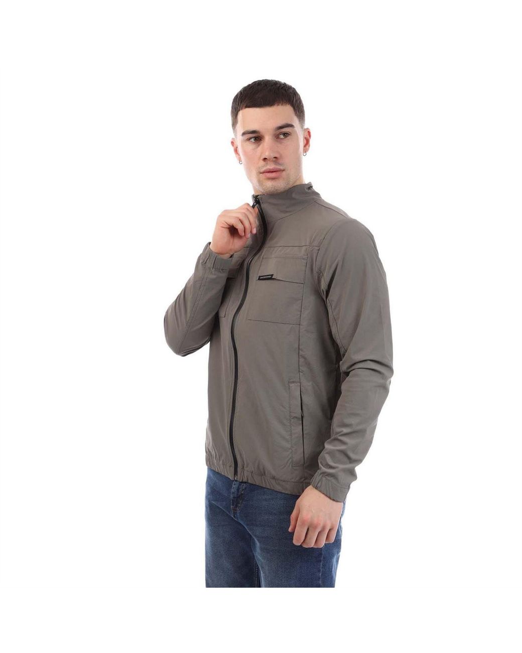 Duck and Cover Gray Chamata Jacket for men