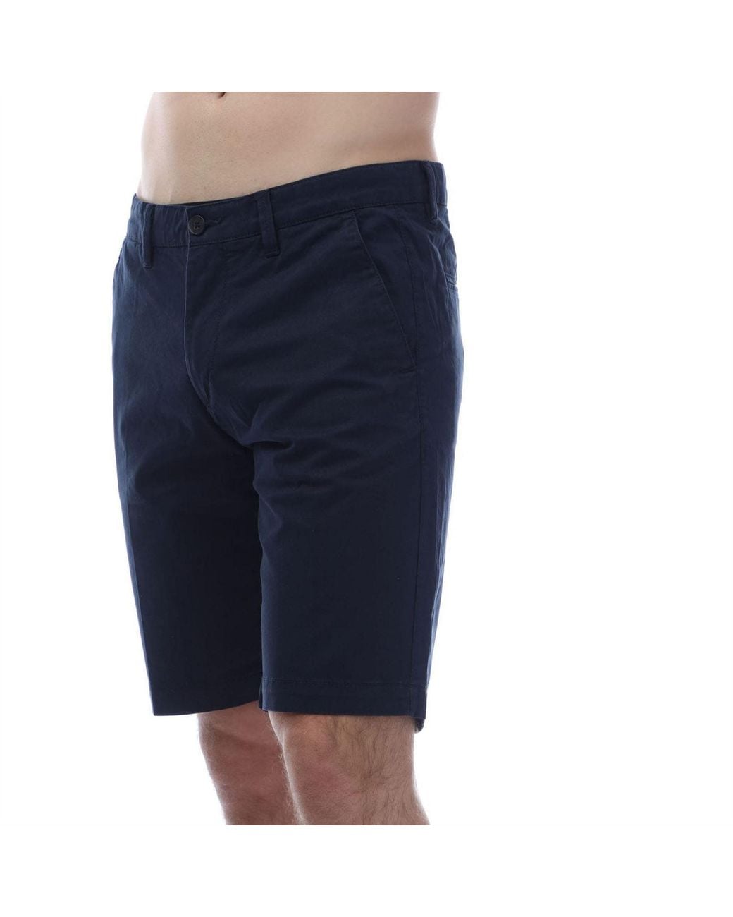 Timberland Blue Twill Chino Shorts for men