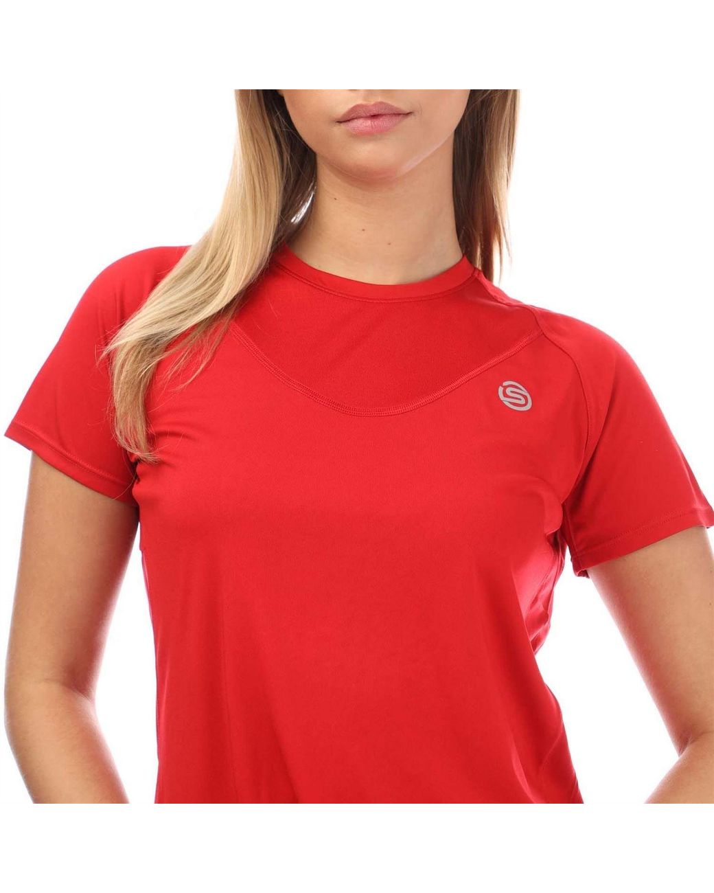 Skins Red 3 Short Sleeve T Shirt