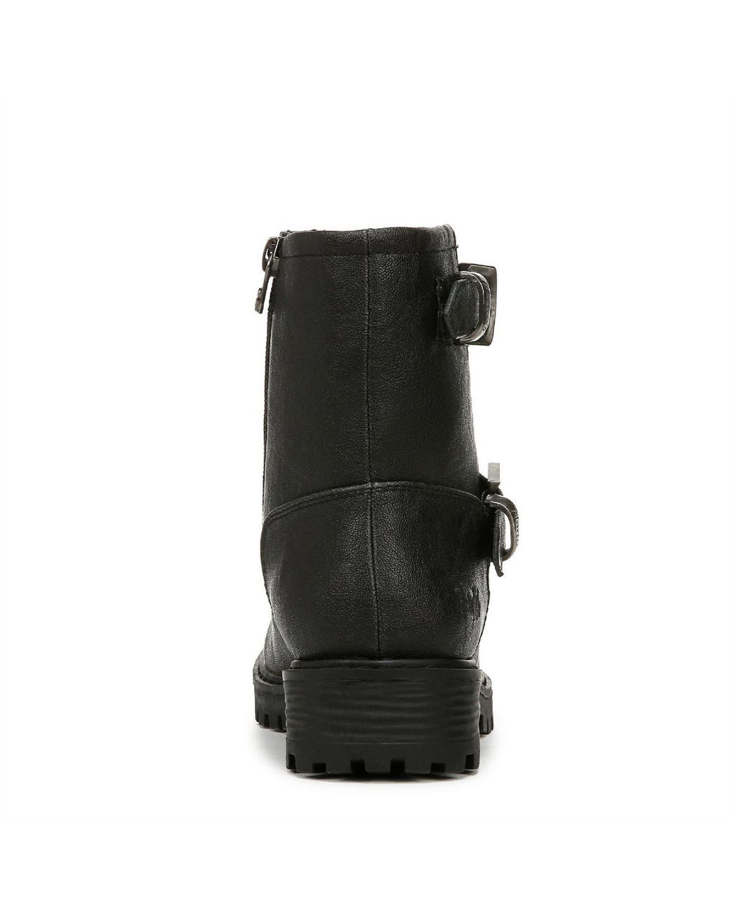 Blowfish Black Raven Biker Low Heel Side-Zip Boots 4 (37)