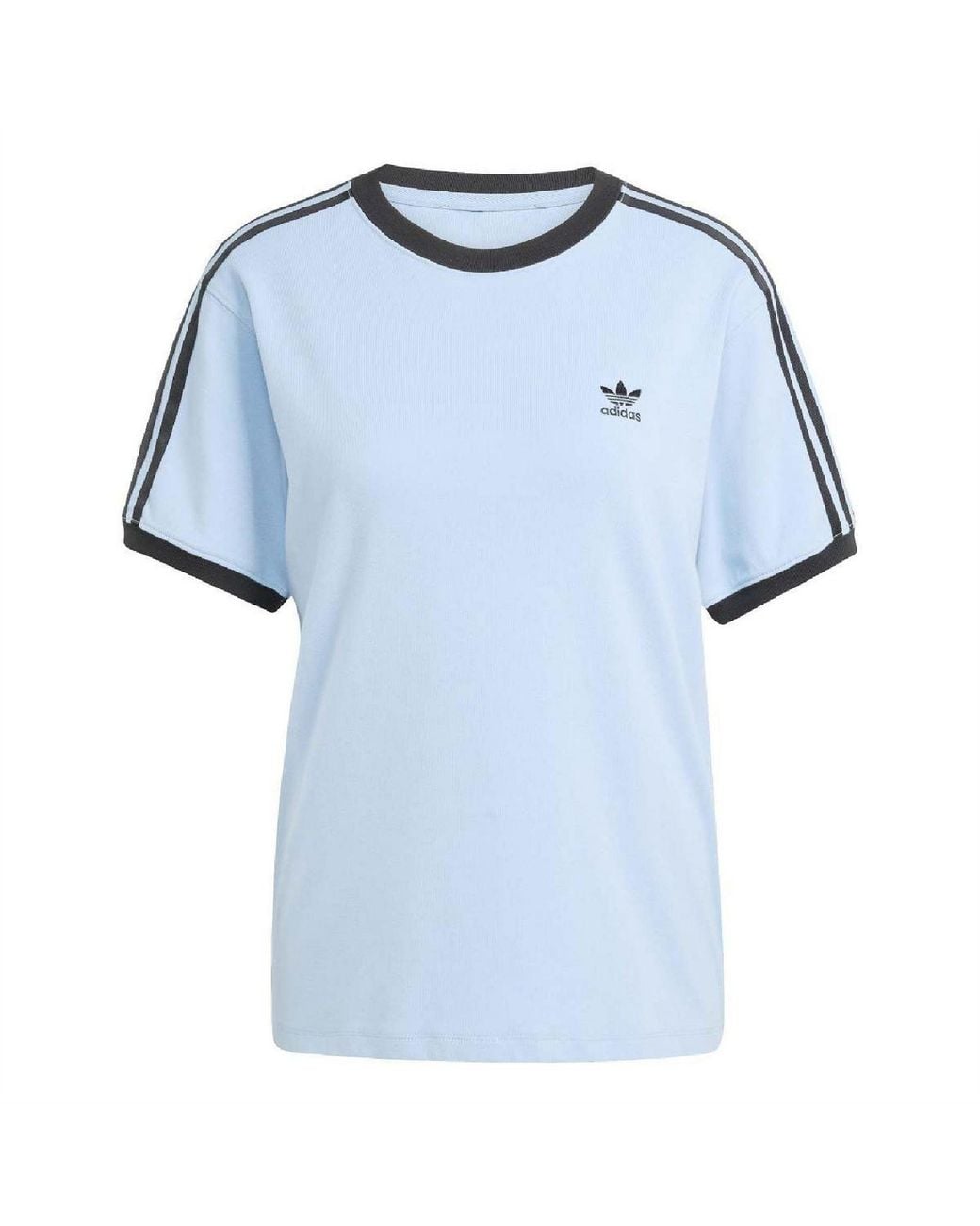 Adidas Originals Blue Crew Neck Short Sleeve Jersey T-Shirt 8 (Xs)