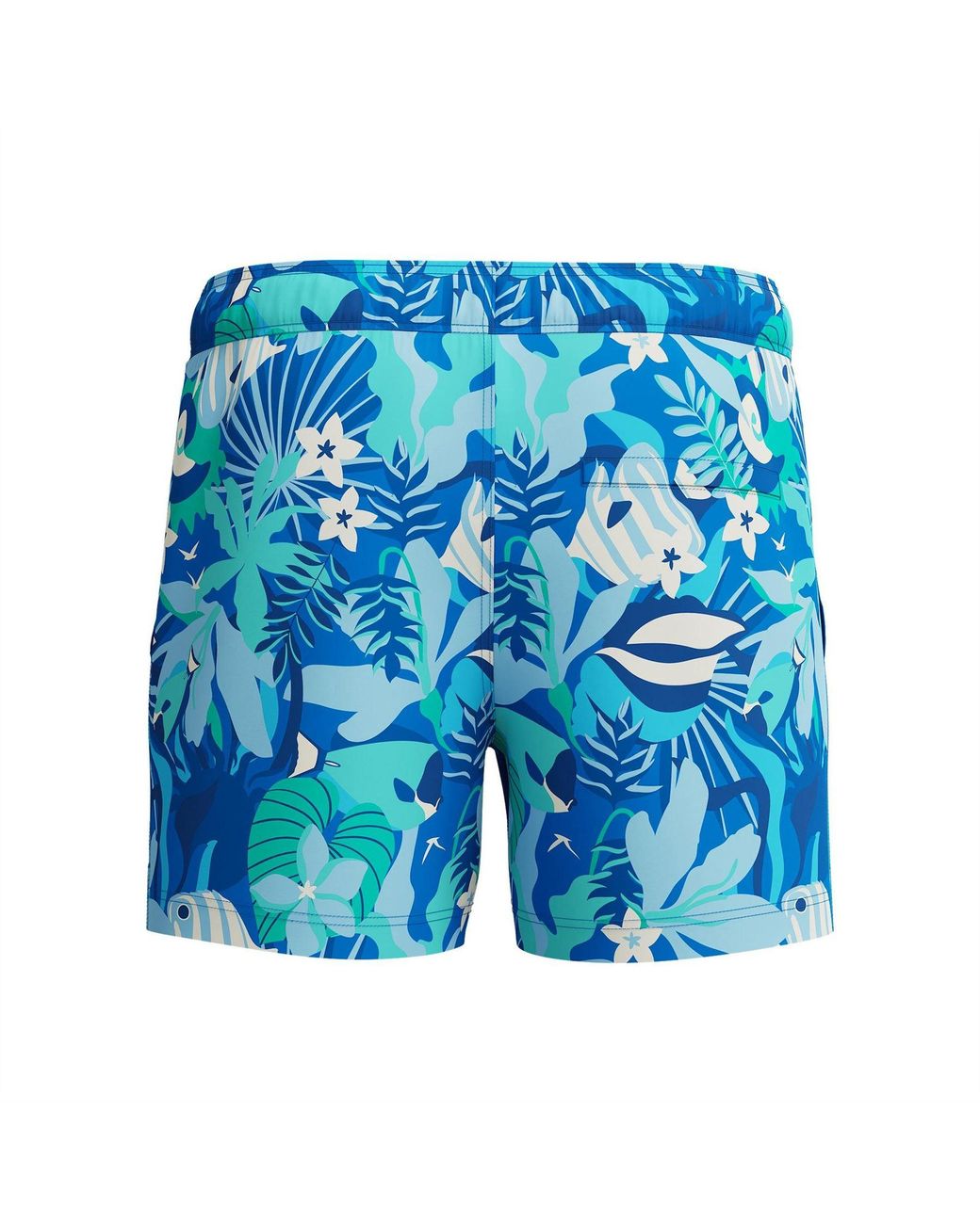 Speedo Blue Redondo Edge Abstract Patterned Swim Trunk for men