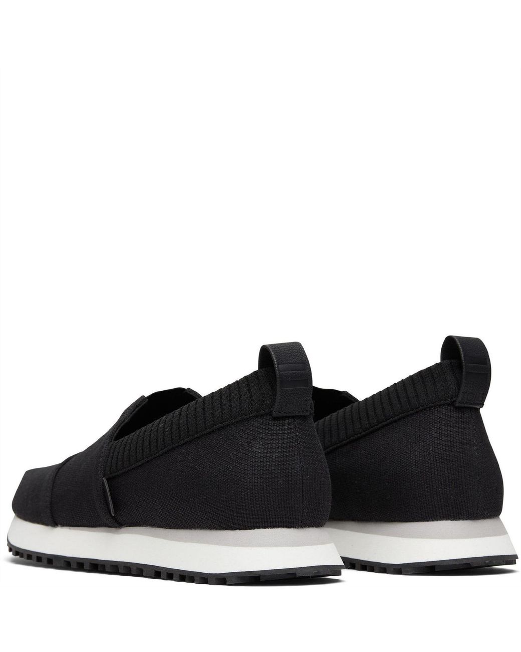TOMS Black Alpargata Resident 2.0 Trainers Size 6 for men