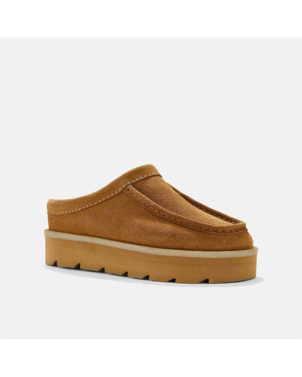 Clarks Brown Mules