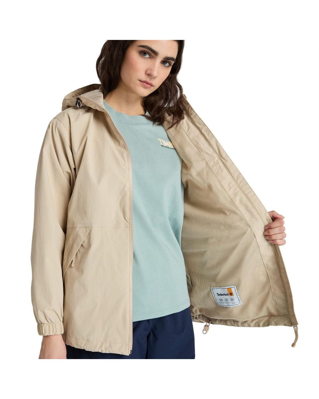 Timberland Natural Winnick Waterproof Shell Jacket