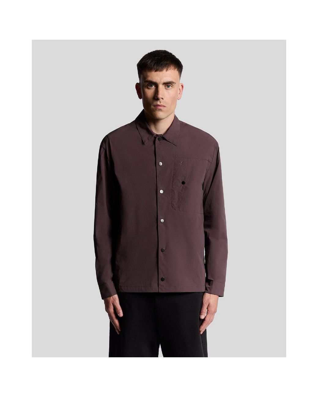 Lyle & Scott Brown And Overshirt for men