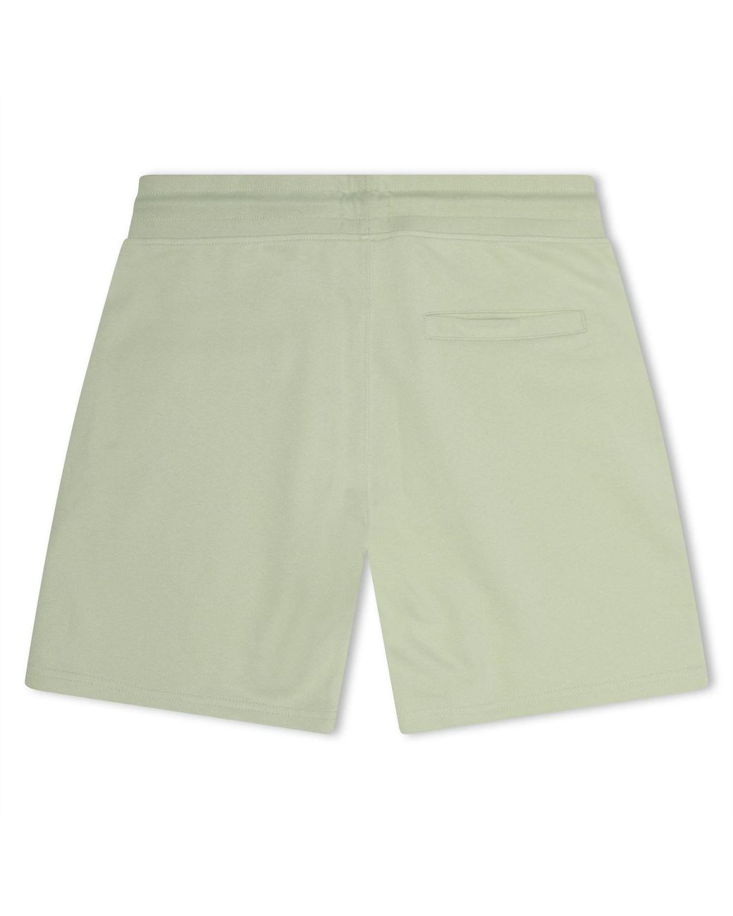 Weekend Offender Green Parma Logo Print Text Graphic Sweat Shorts for men