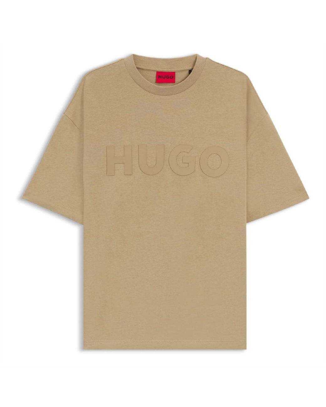 HUGO Natural Dinkee Oversized Fit T-Shirt for men