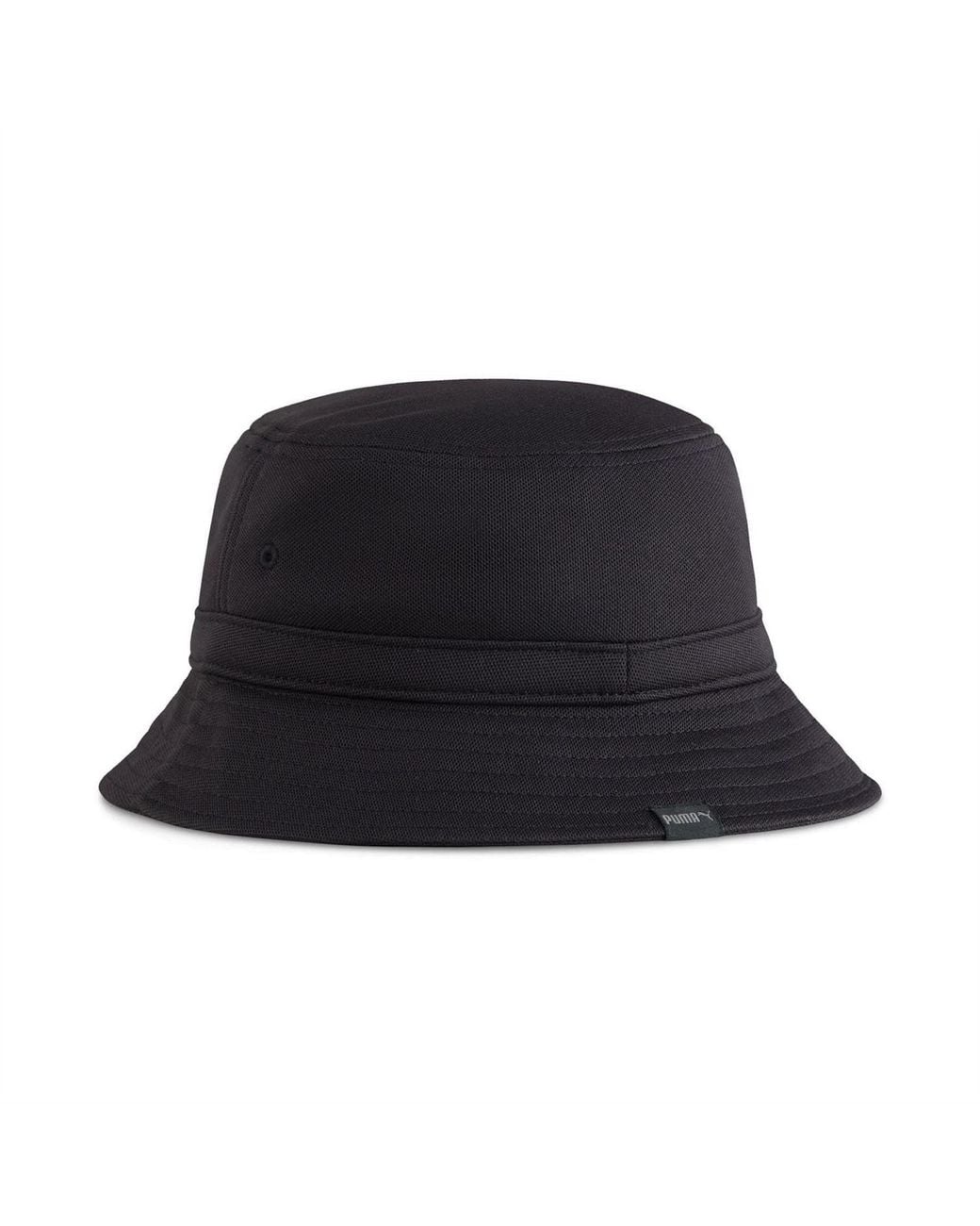 PUMA Black Essential Bucket Hat for men