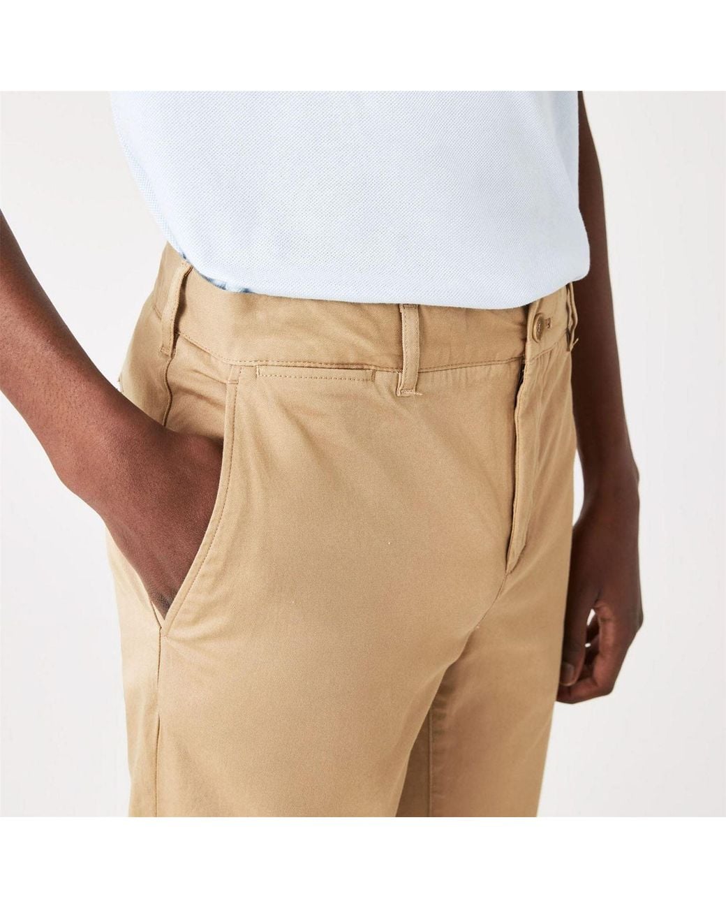 Lacoste Metallic Fit Chinos for men