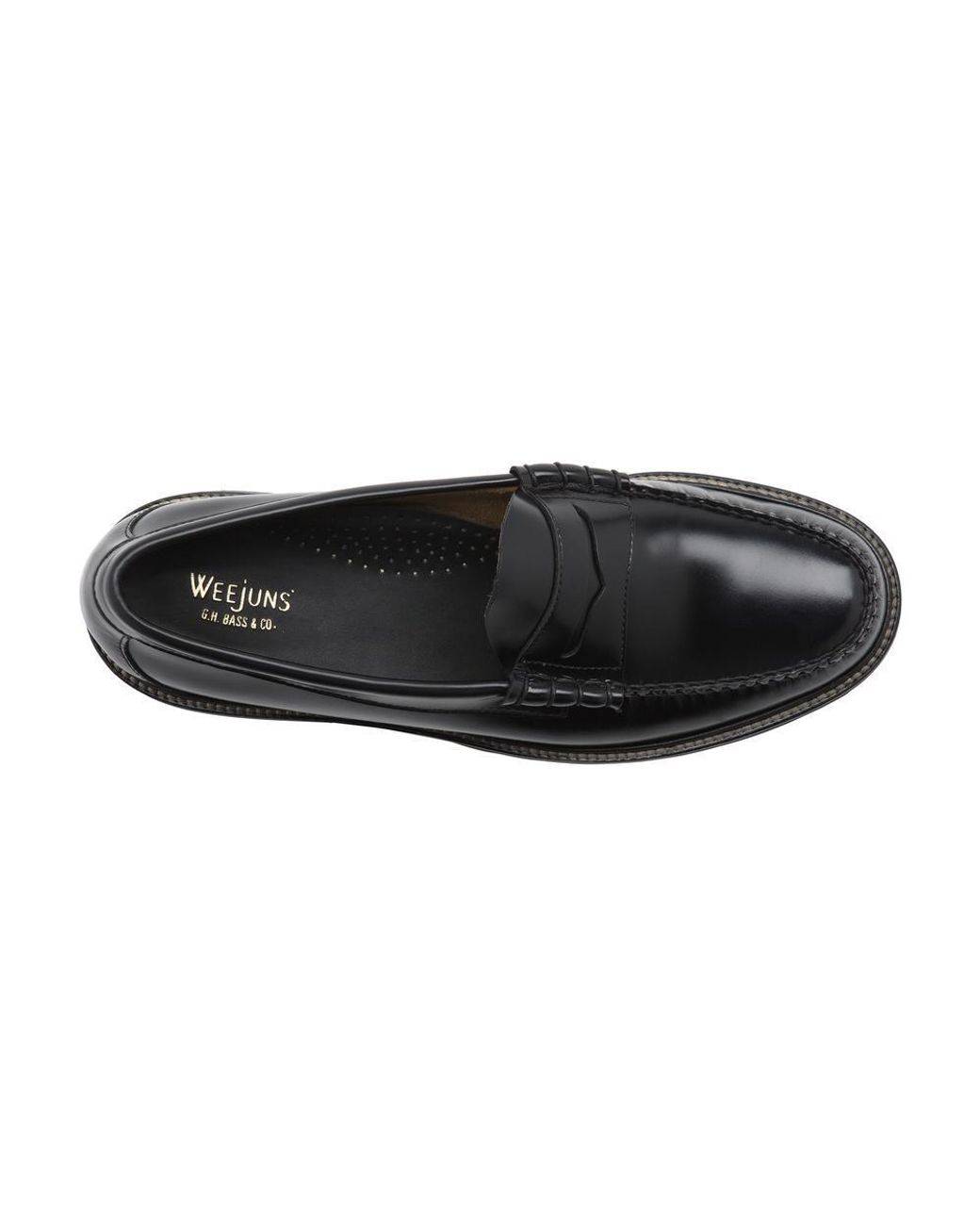 larson weejuns black