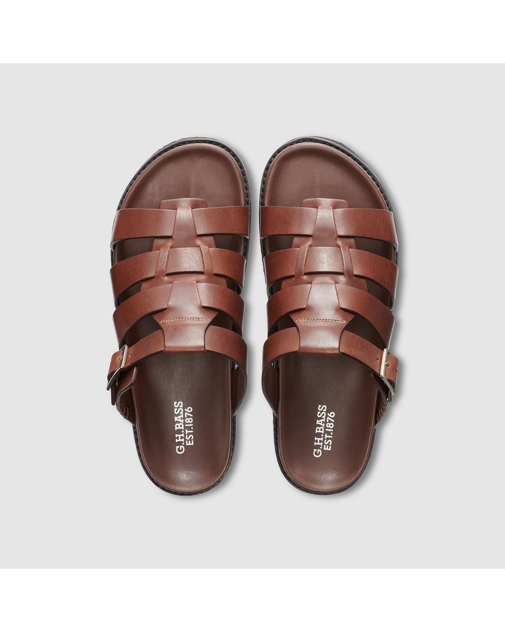 G.H. Bass & Co. Fisherman Sandal in Brown for Men | Lyst display picture 1