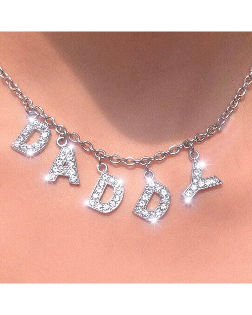 Ghoul RIP Daddy Necklace | Lyst