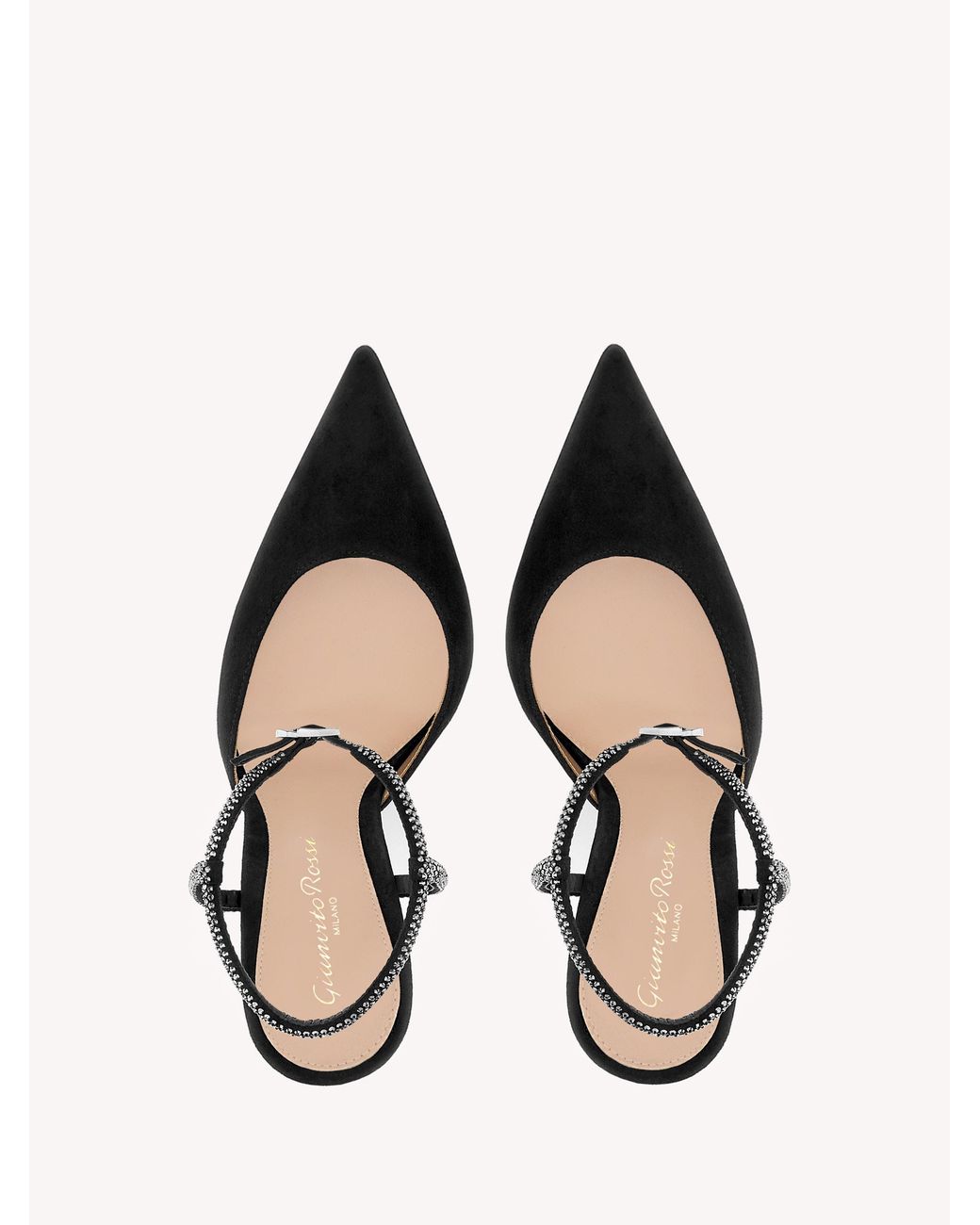 Gianvito Rossi Natural Mayfair Crystal 95