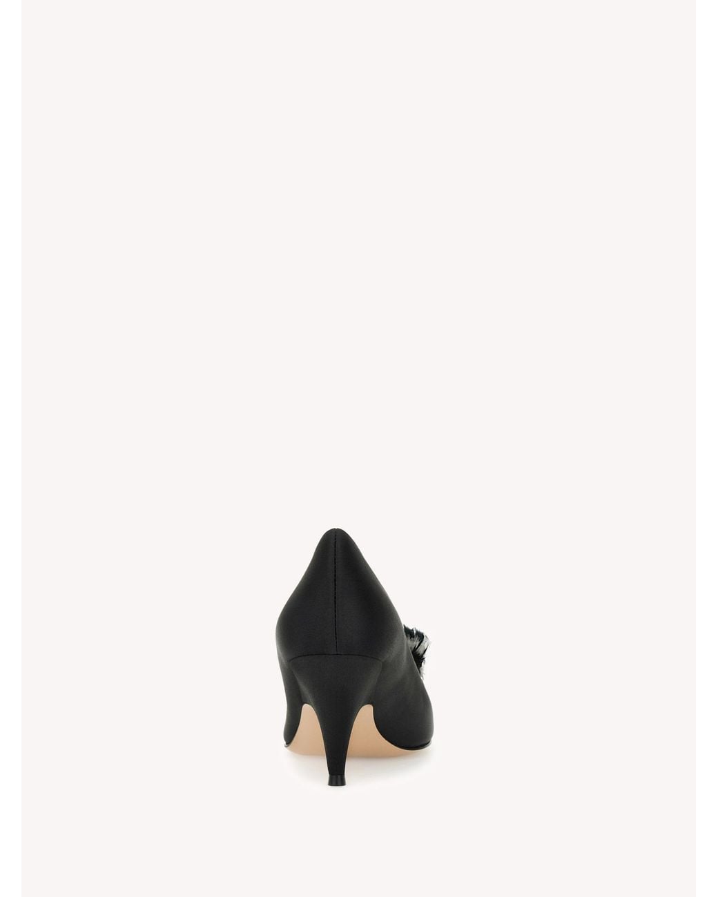 Gianvito Rossi White Fenice Pump 70