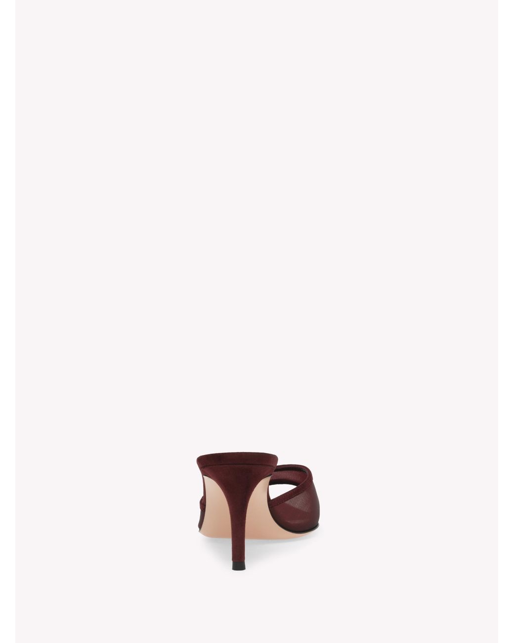 Gianvito Rossi Pink Dorotea Mule 70, Sandals And Mules