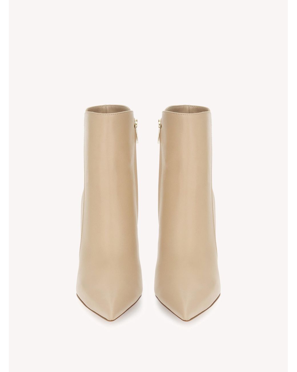 Sofia Bootie, Neutre Gianvito Rossi en coloris Natural