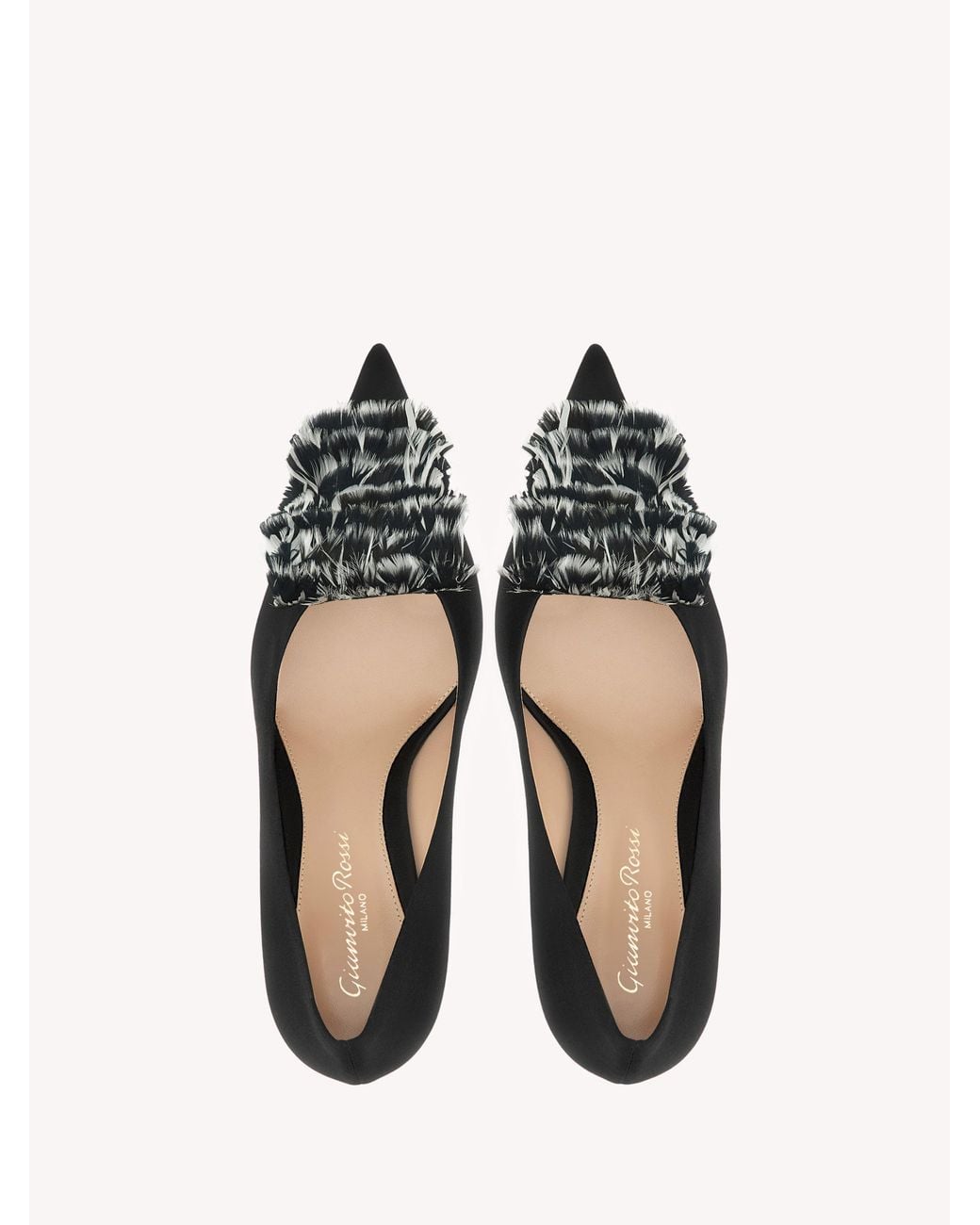 Gianvito Rossi White Fenice Pump 70