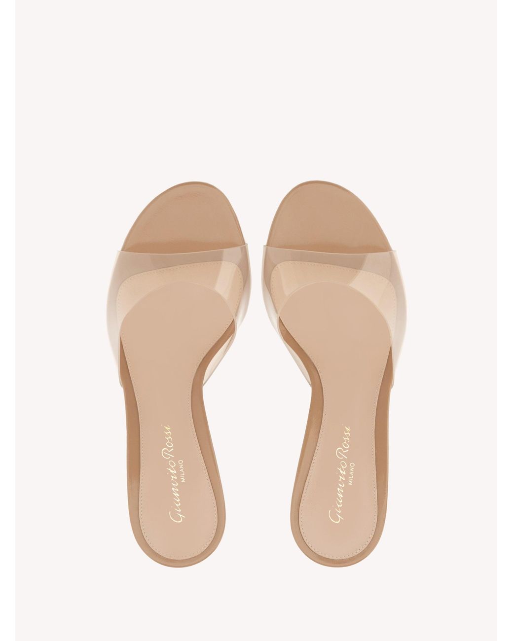 Sofia Mule 70, Rose Gianvito Rossi en coloris Natural
