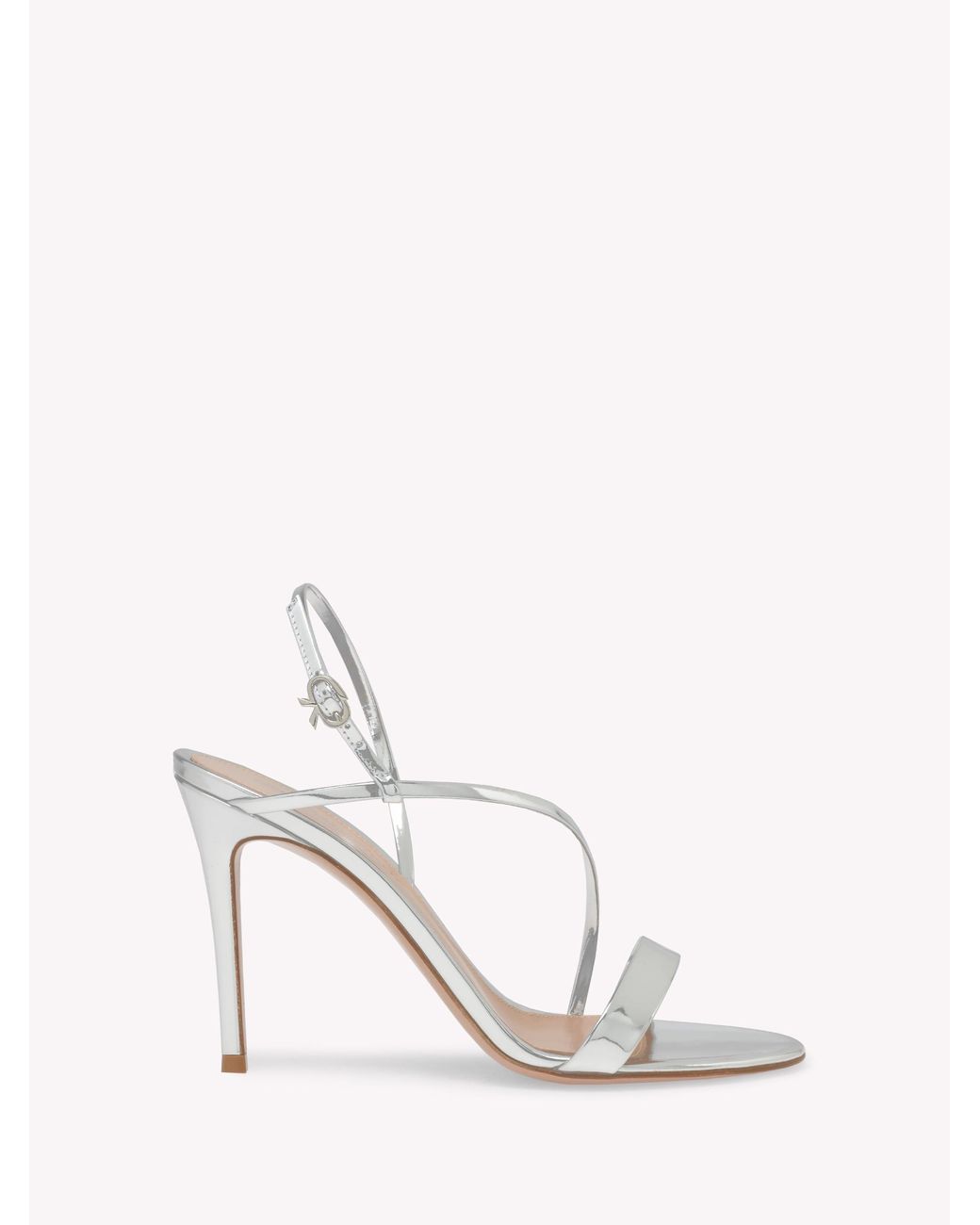Gianvito Rossi White Manhattan 95, Sandals And Mules