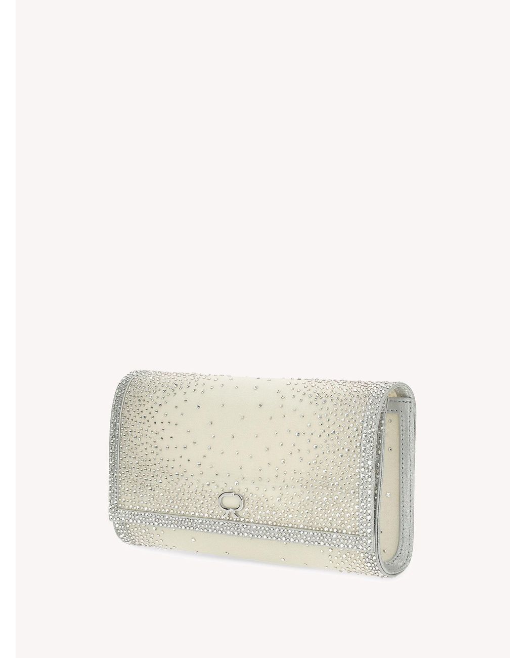Gianvito Rossi Natural Rania Clutch