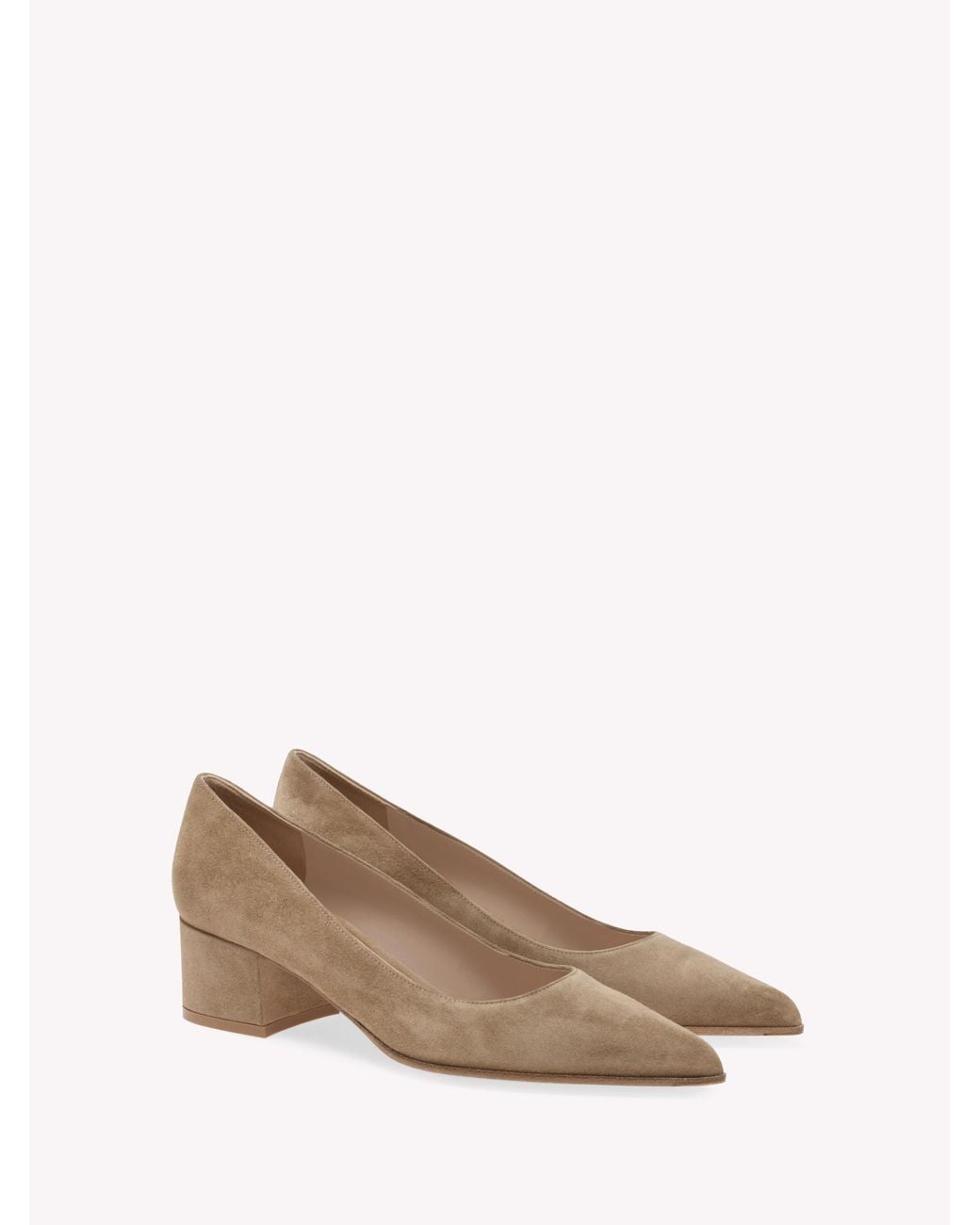 Gianvito Rossi Natural Piper Pump 45