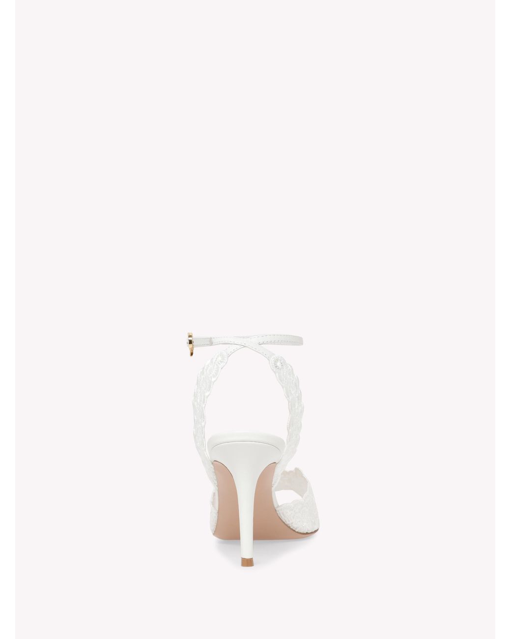 Gianvito Rossi White Yvonne, Sandals And Mules