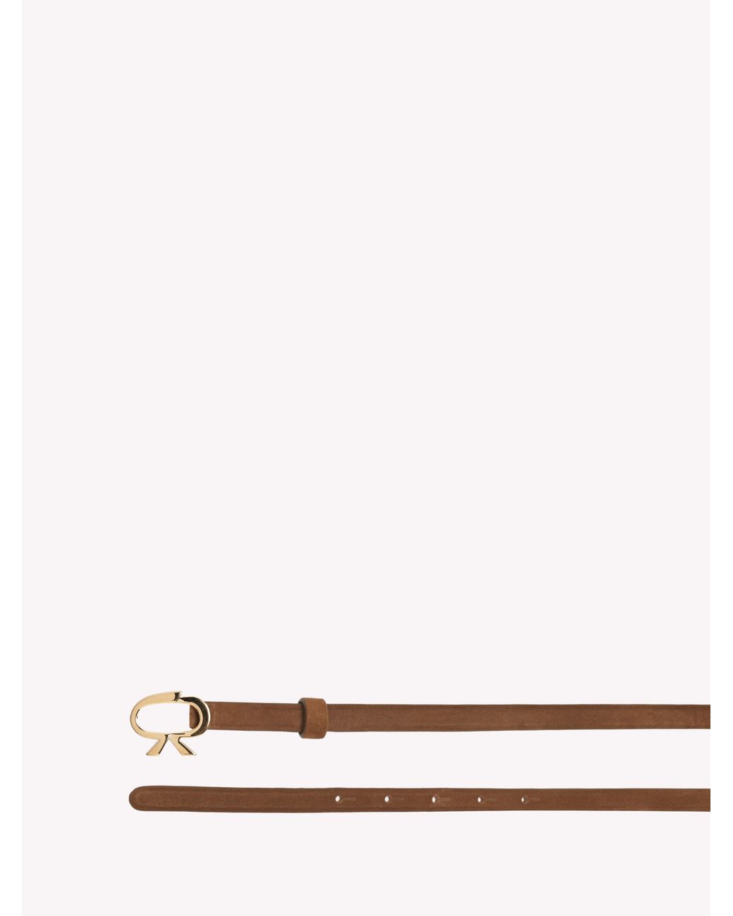 Gianvito Rossi White Ribbon Belt