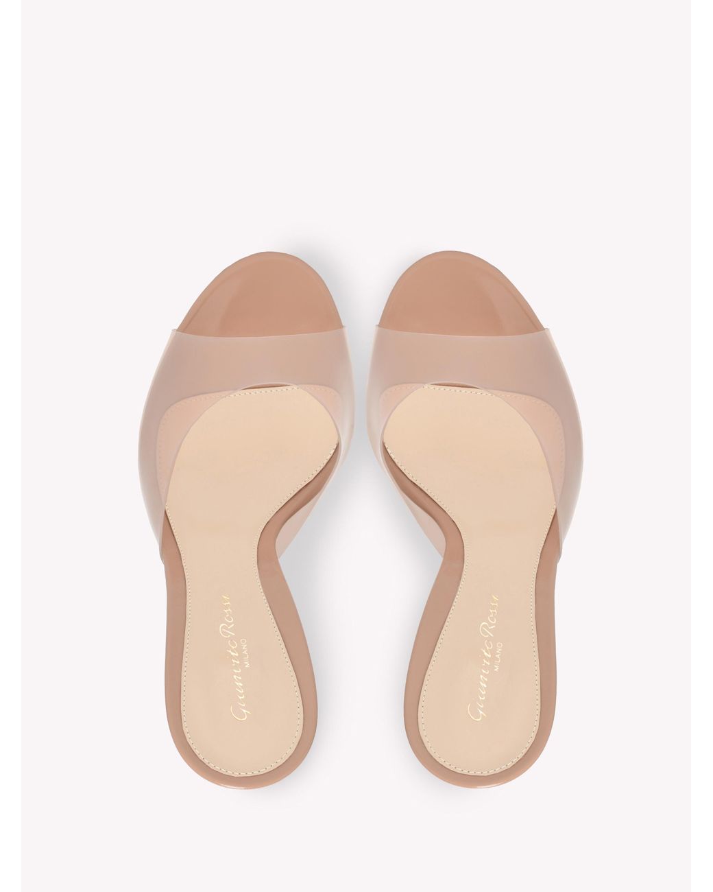 Gianvito Rossi Pink Sofia Mule 95
