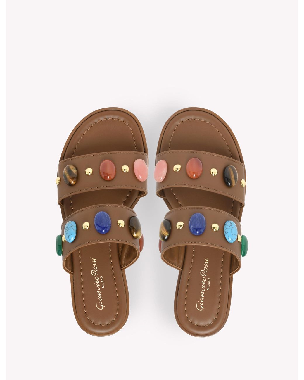 Gianvito Rossi Multicolor Pasha 05, Flats