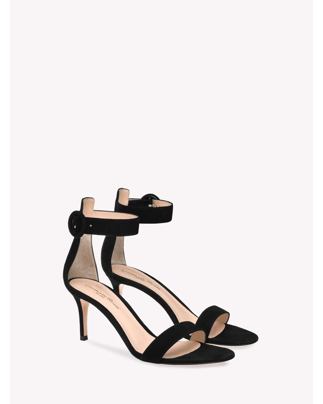 Gianvito Rossi White Portofino 70, Sandals And Mules
