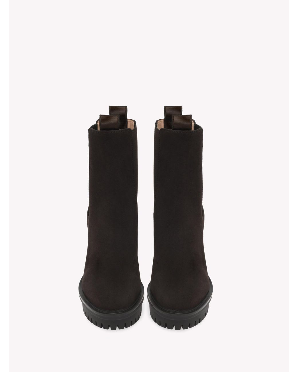 Gianvito Rossi Black Barry Bootie