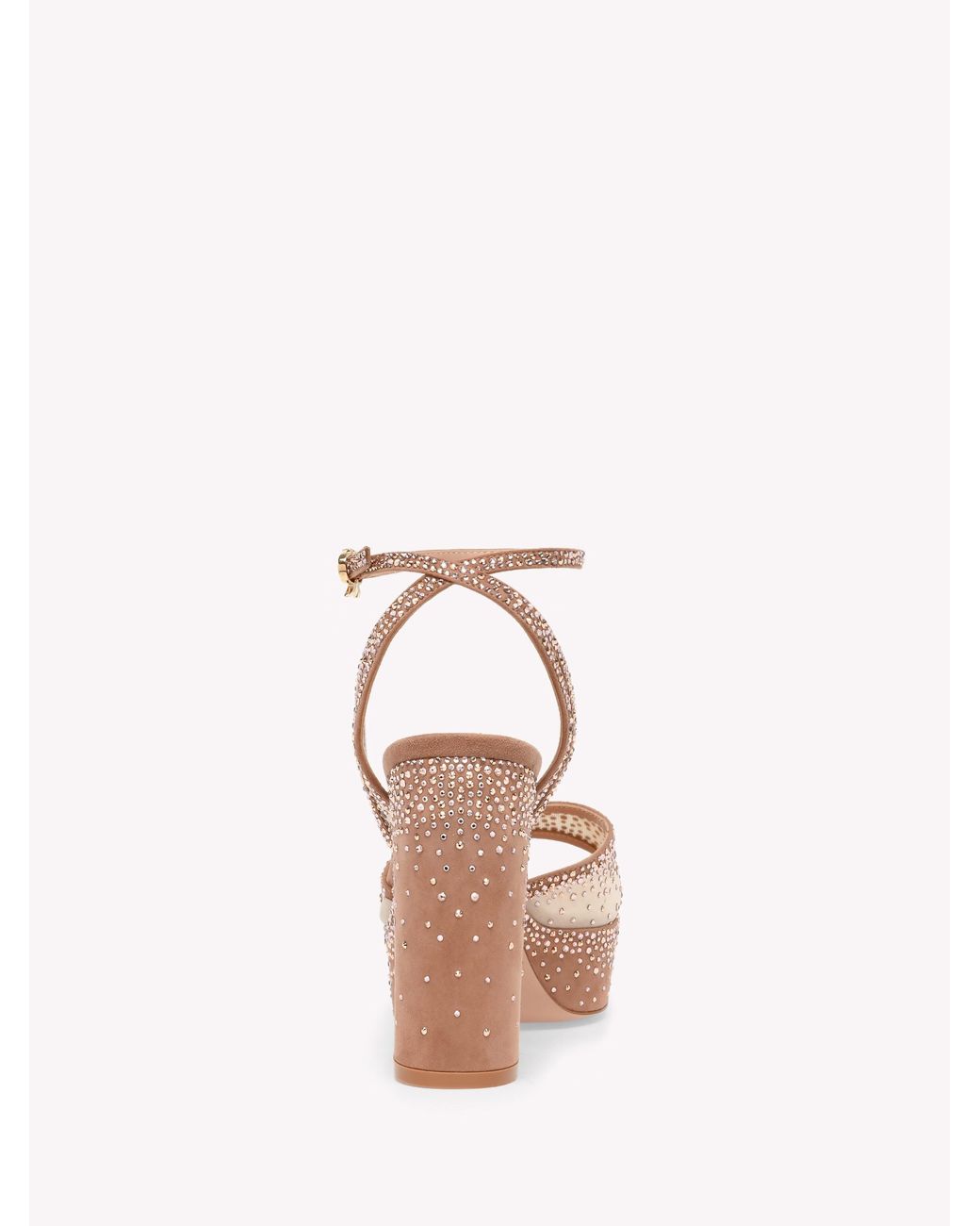 Gianvito Rossi Pink Rania Platform