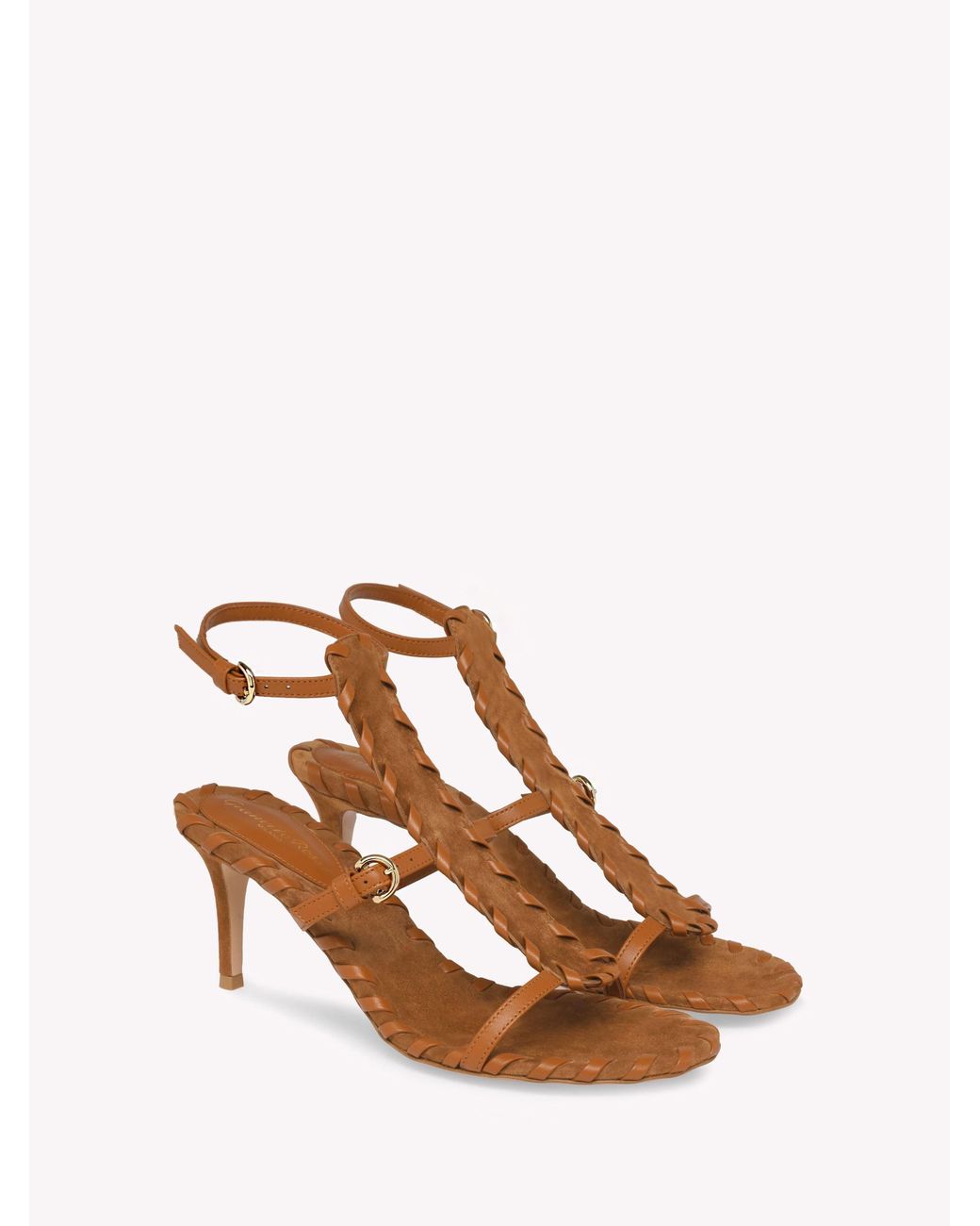 Gianvito Rossi Pink Zaira Sandal 70, Sandals And Mules
