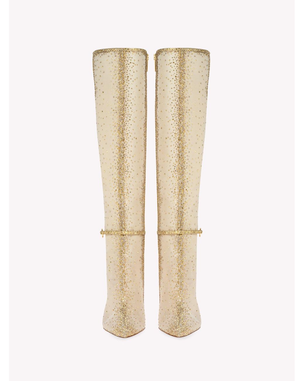 Gianvito Rossi White Rania Boot, Boots