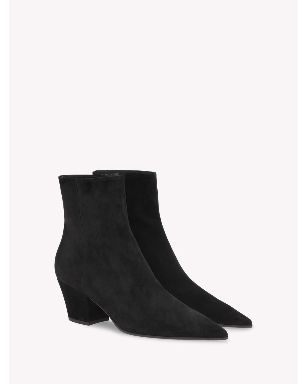 Gianvito Rossi Black Keinna Bootie 55