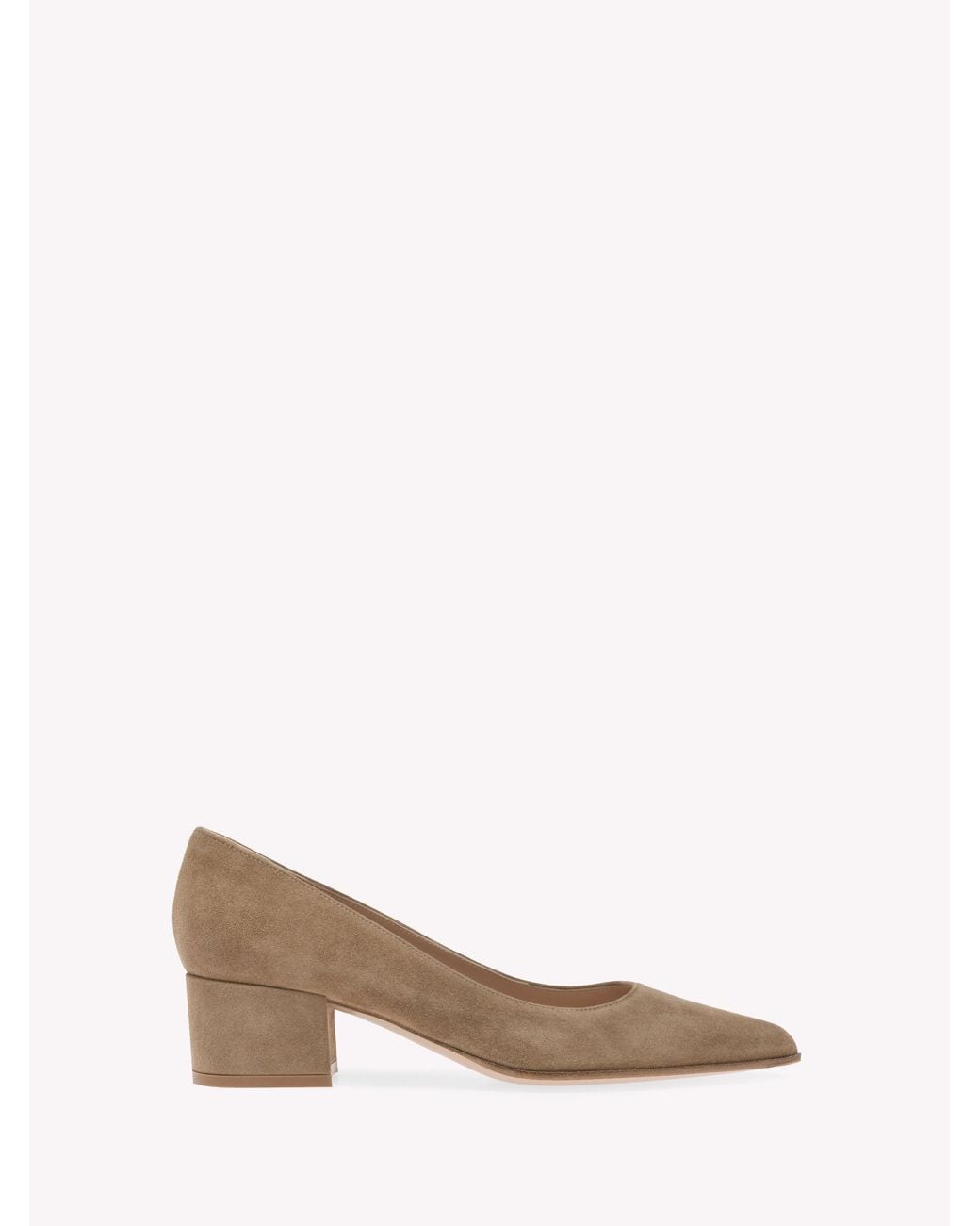 Gianvito Rossi Natural Piper Pump 45
