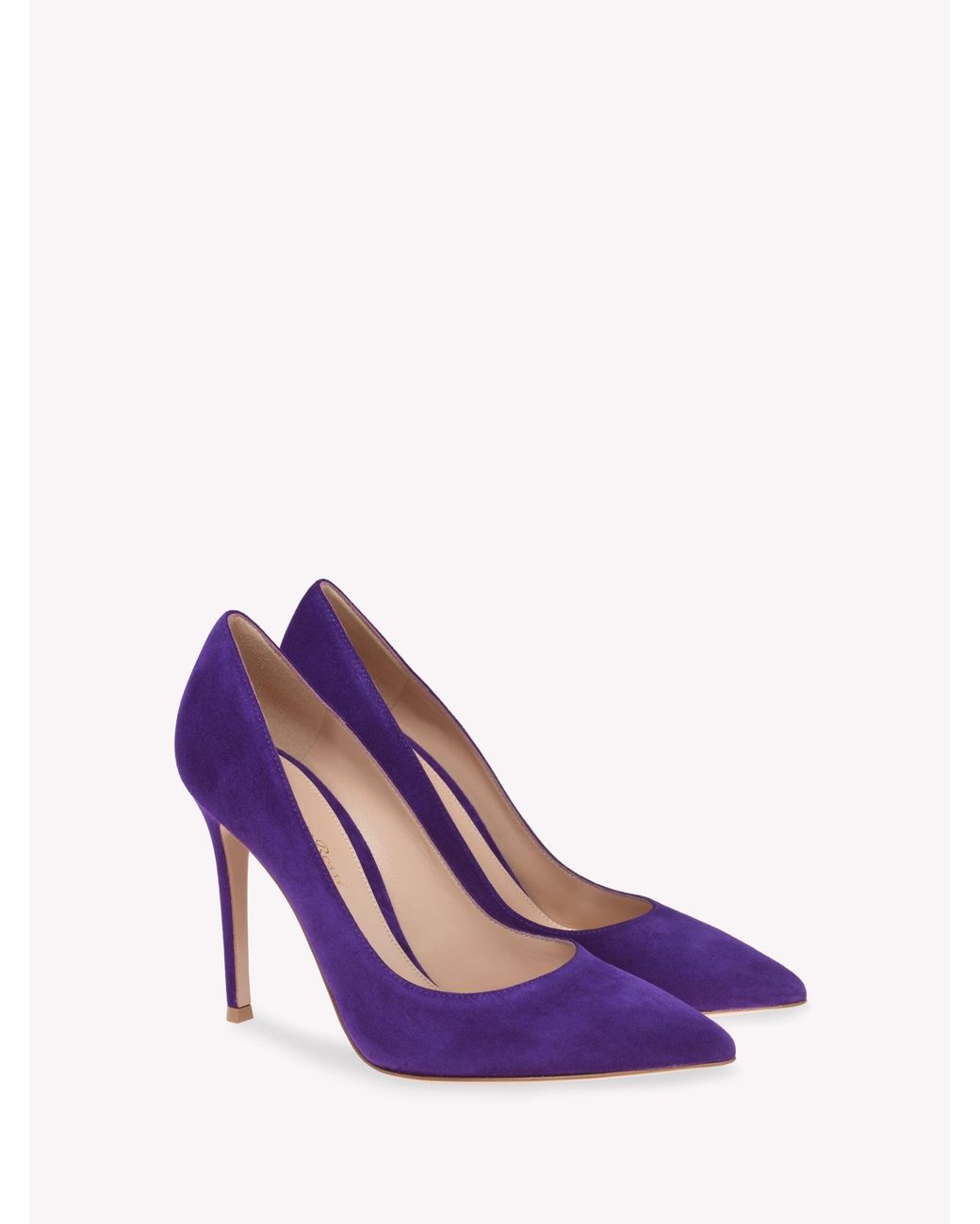 Gianvito Rossi Purple Gianvito 105