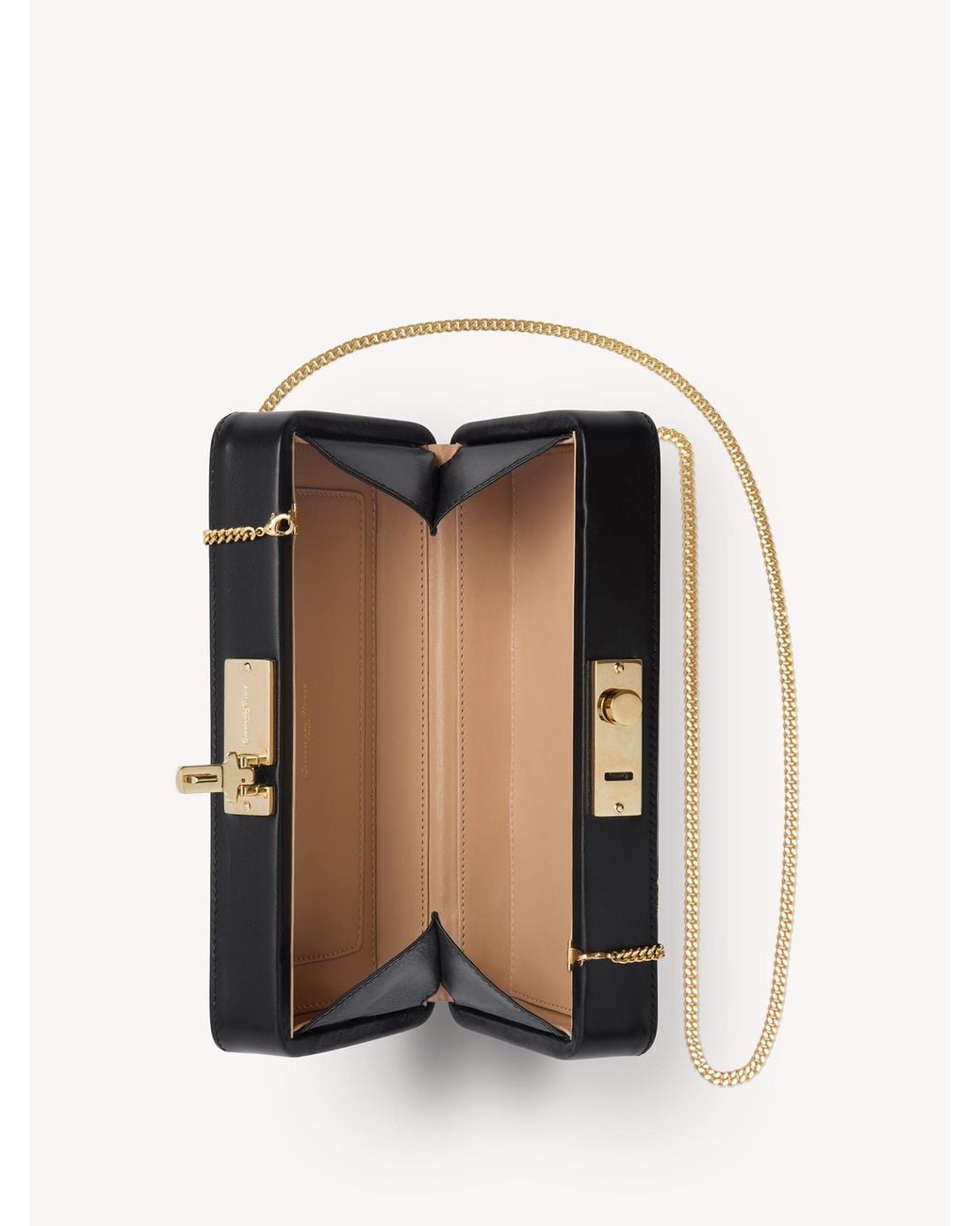Gianvito Rossi Black Valì Clutch, Valì