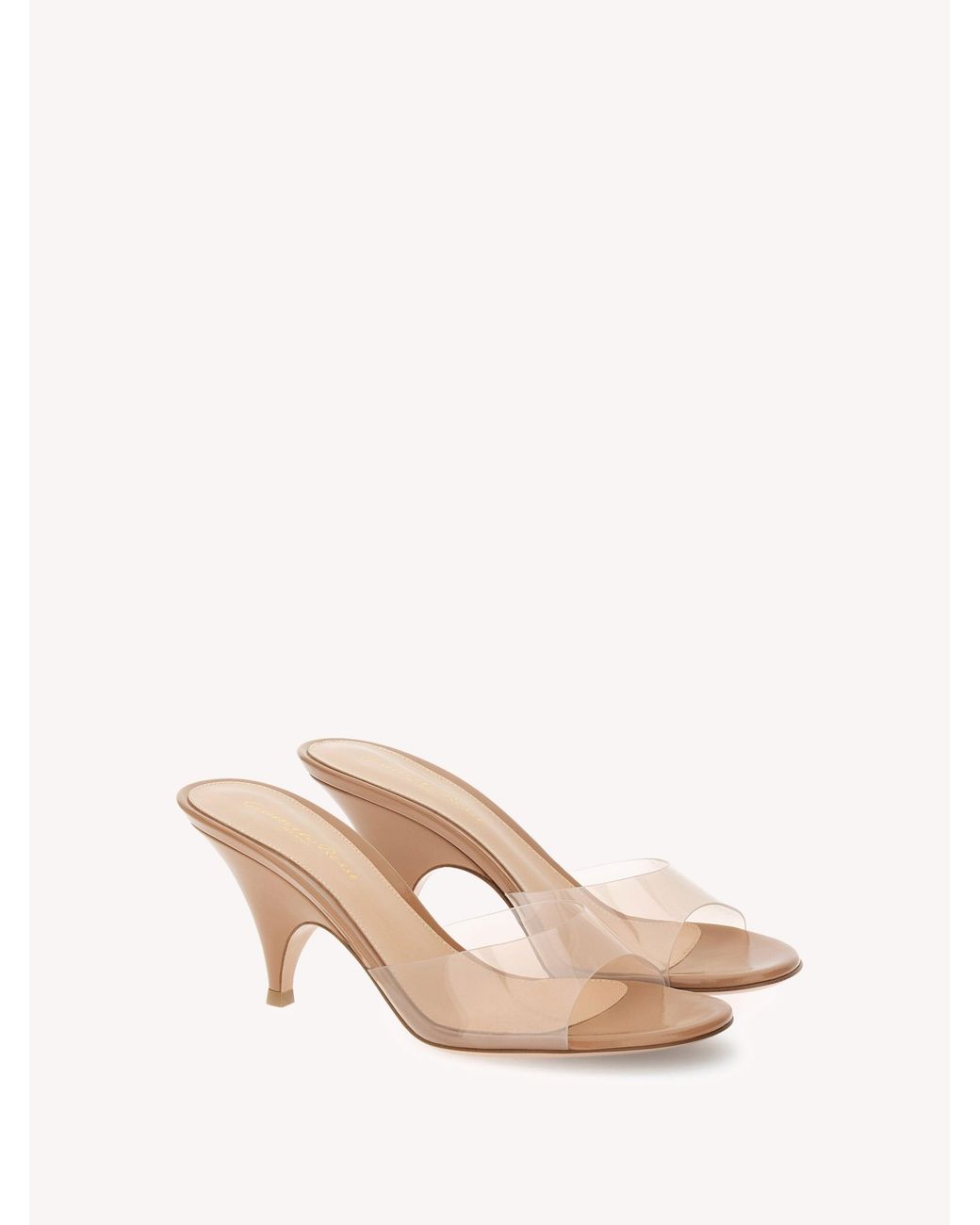 Sofia Mule 70, Rose Gianvito Rossi en coloris Natural