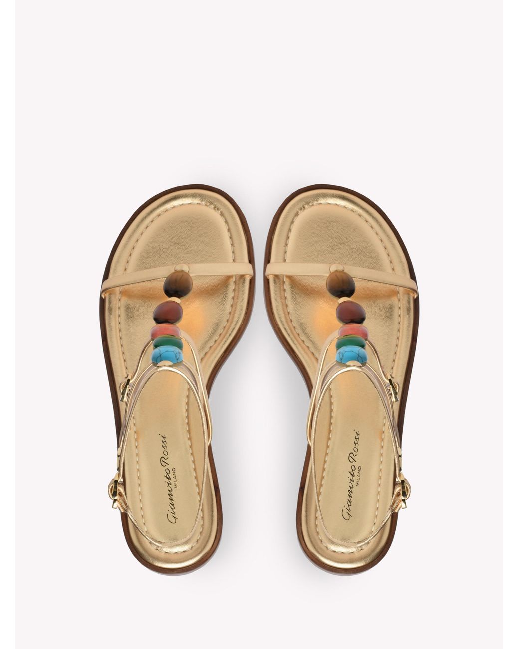 Gianvito Rossi Natural Shanti 05, Flats