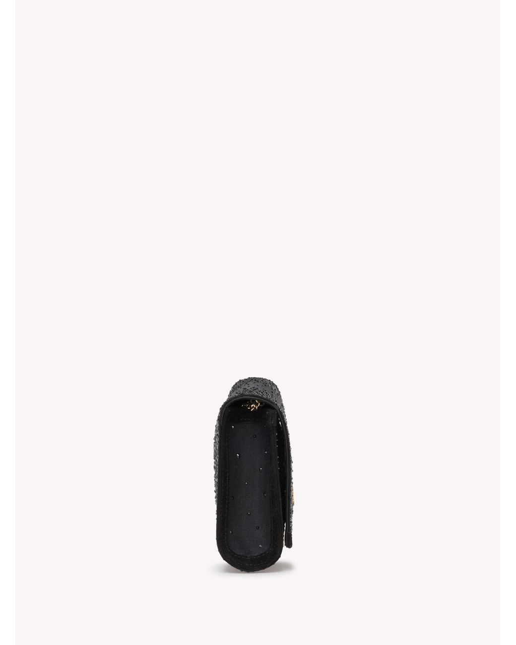 Gianvito Rossi Black Rania Clutch