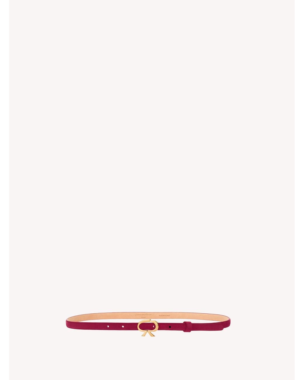Gianvito Rossi Pink Ribbon Belt