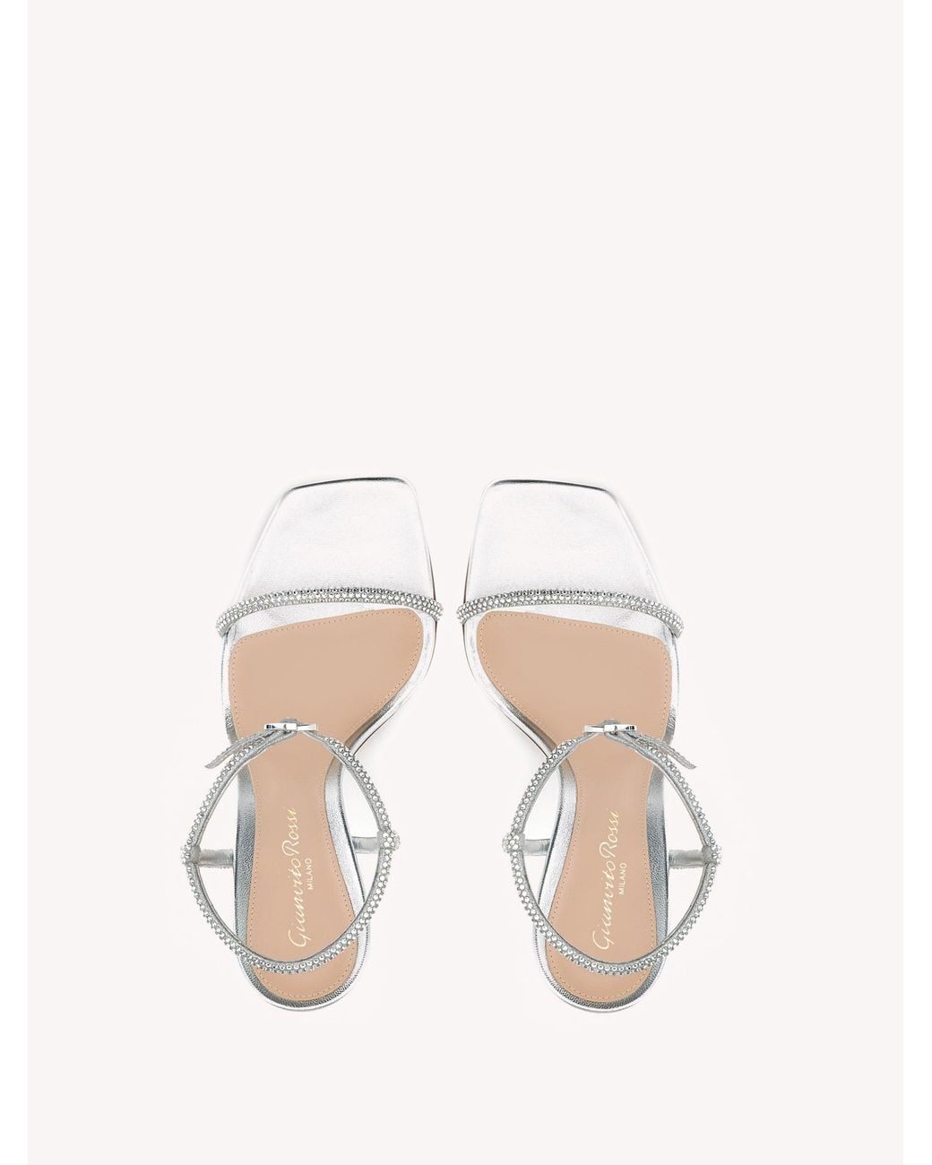 Gianvito Rossi Natural Mayfair Crystal