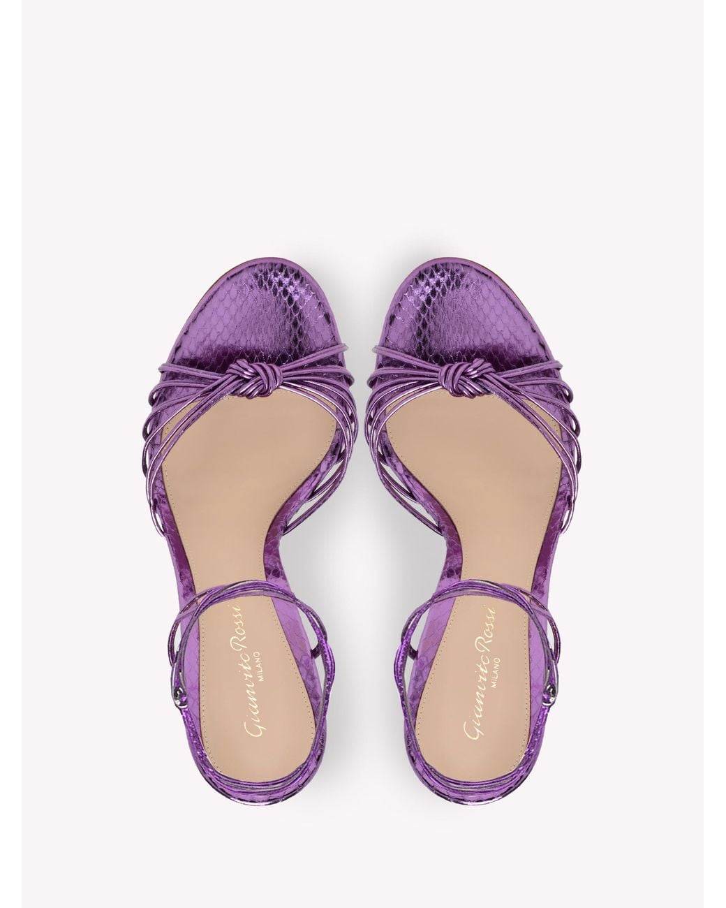 Gianvito Rossi Pink Malé, Sandals And Mules