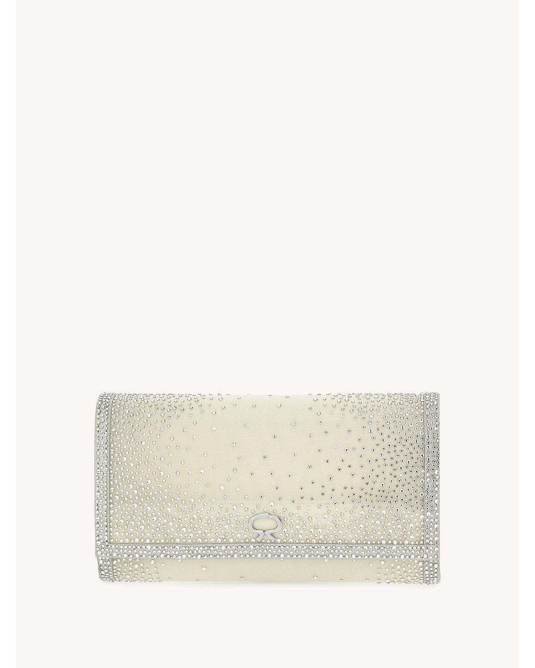 Gianvito Rossi Natural Rania Clutch