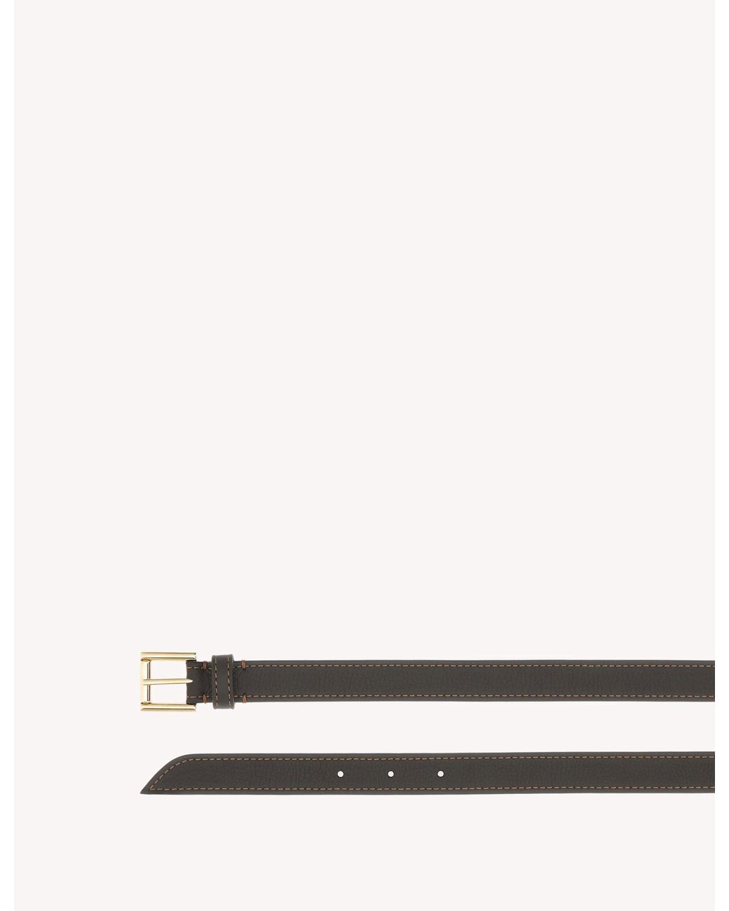 Gianvito Rossi White Varenne Belt