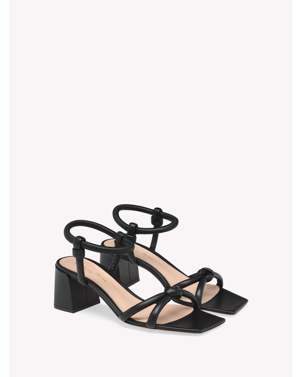 Gianvito Rossi White Juno 55