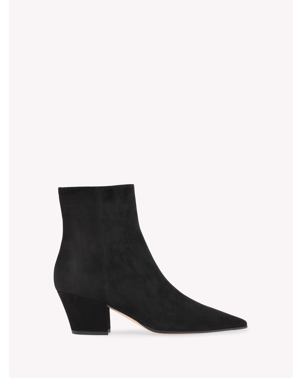 Gianvito Rossi Black Keinna Bootie 55