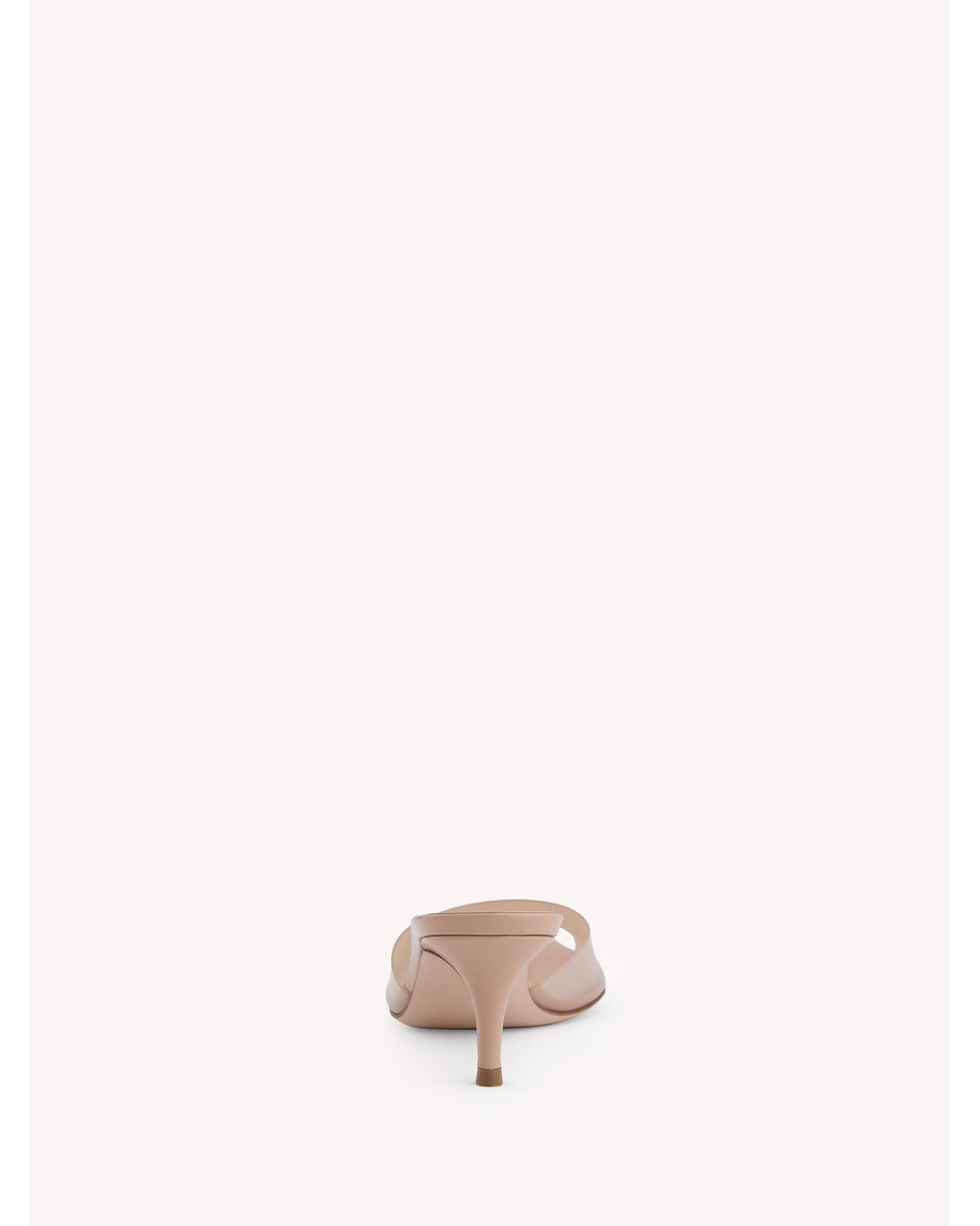 Gianvito Rossi Pink Elle 55, Mules